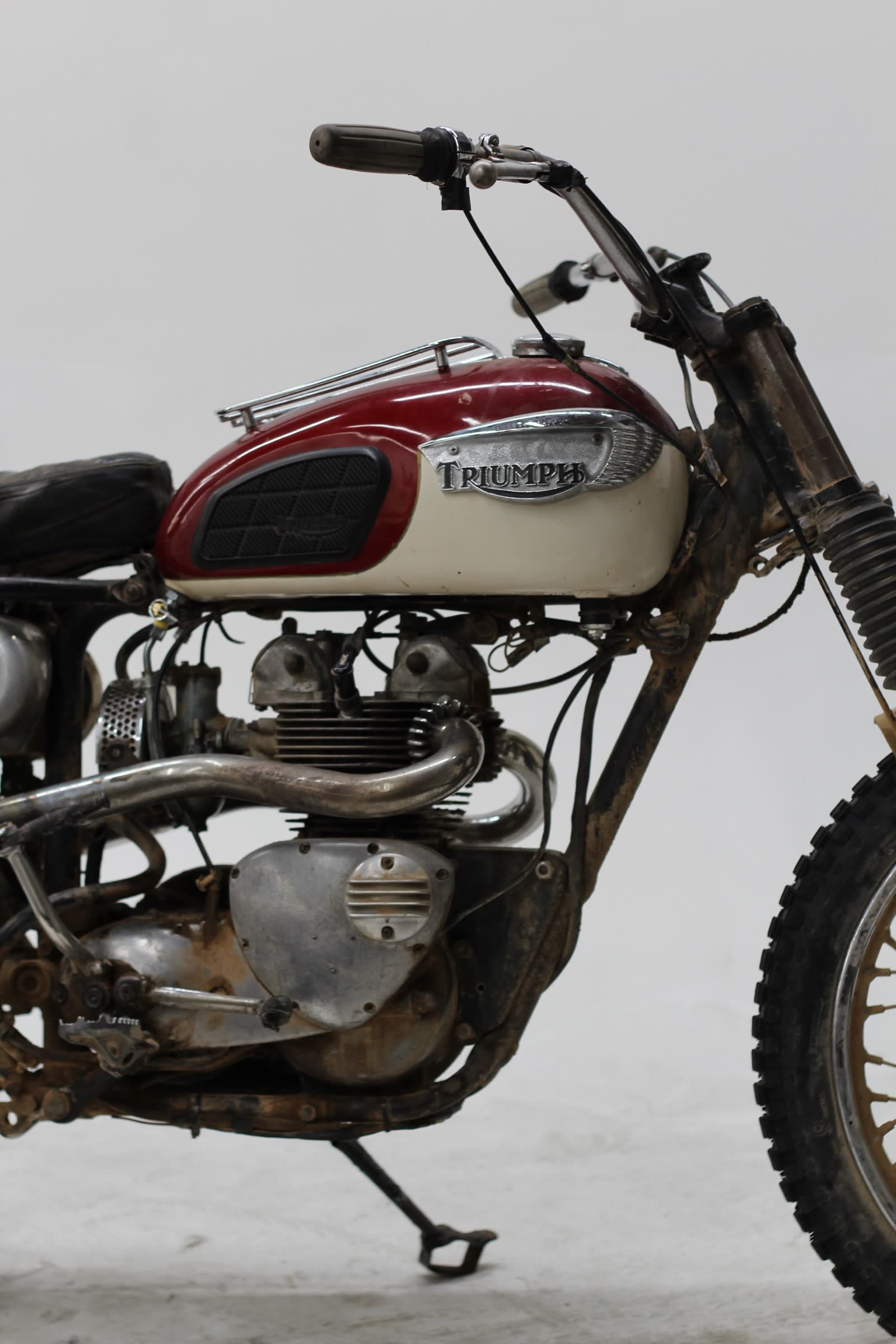1966 Triumph T100C Desert Sled