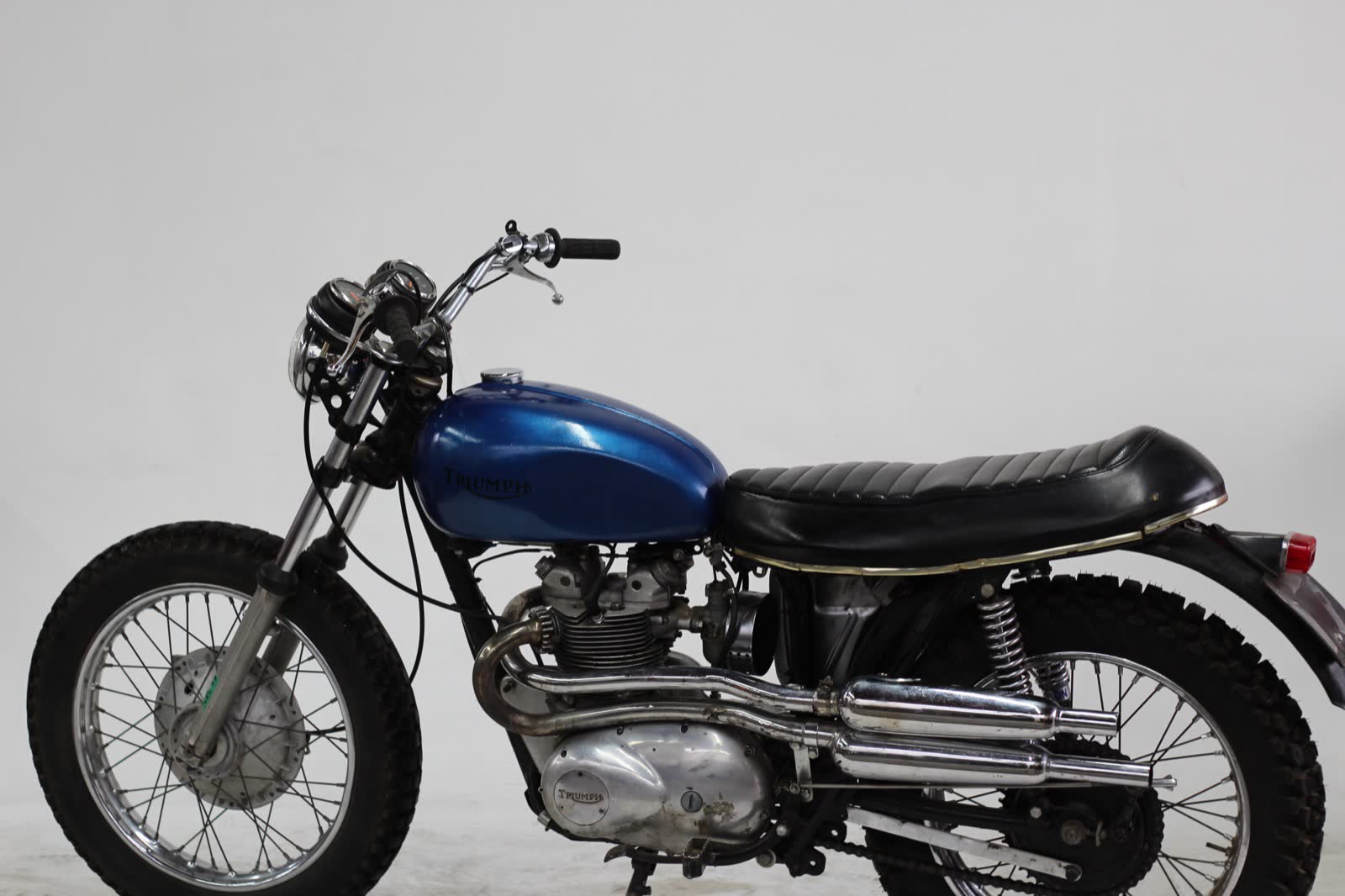 Triumph T100C Sled Project